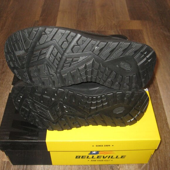 Belleville 8 inch Maximalist Tactical Boot Black Size 9 Wide - Picture 3 of 5